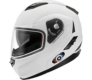 Casco para moto con intercomunicador